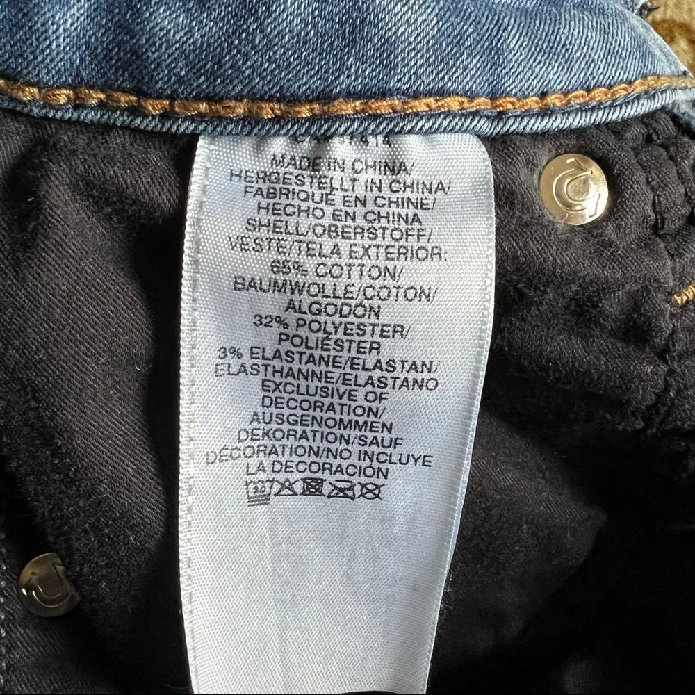 💯 True Religion Jennie CURVY High-Rise Skinny size 24 - Picture 12 of 13